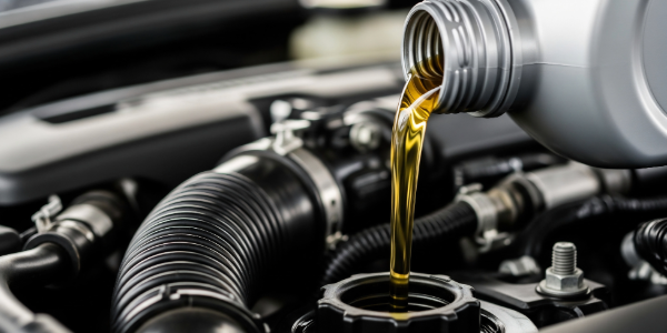 Engine oil changing