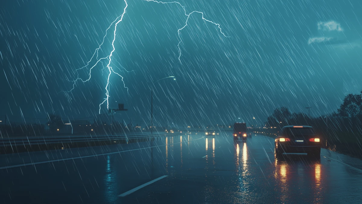 Sudden storms can make summer travel tricky. Be prepared and know how to handle severe weather when you're on the road.